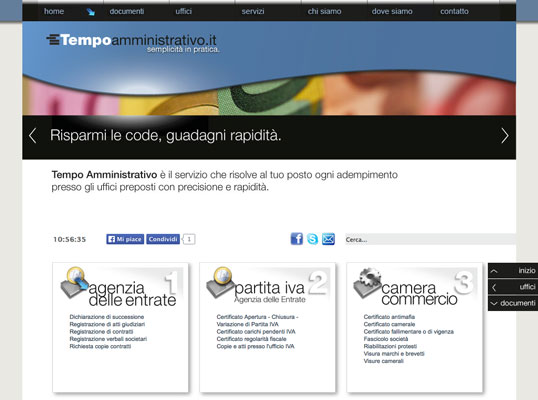 WebSite Tempo Amministrativo