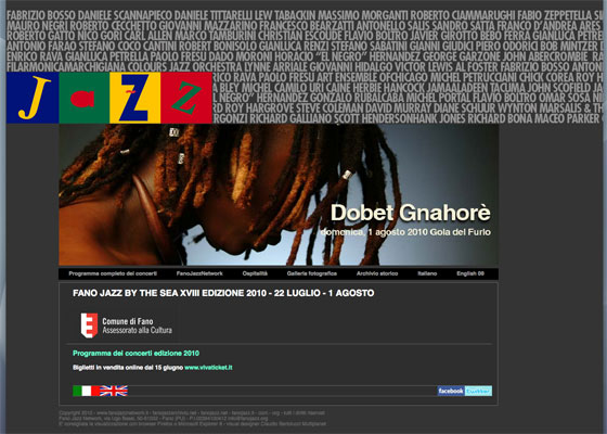 WebSite FanoJazzNetwork