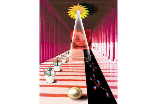 Cinzia Ruggeri, Casa da Abitare, videodesign Claudio Bartolucci